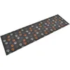 Image de vidaXL Tapis de cuisine lavable impression de pattes 45x150 cm velours