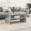 Image de vidaXL Table basse gris bÃ©ton 90x55x42,5 cm bois d'ingÃ©nierie