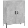 Image de vidaXL Buffet haut Gris bÃ©ton 69,5x34x180 cm Bois d'ingÃ©nierie