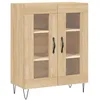 Image de Vidaxl Buffet Haut ChÃªne Sonoma 69,5x34x180 Cm Bois D'ingÃ©nierie