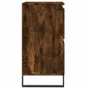 Image de vidaXL Buffets 2 pcs chÃªne fumÃ© bois d'ingÃ©nierie