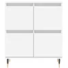 Image de vidaXL Buffets 3 pcs Blanc Bois d'ingÃ©nierie