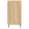 Image de vidaXL Buffets 3 pcs ChÃªne sonoma Bois d'ingÃ©nierie