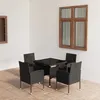 Image de vidaXL Table de chevet chÃªne fumÃ© 40x42x50 cm bois d'ingÃ©nierie