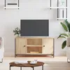 Image de vidaXL Meuble TV ChÃªne sonoma 100x40x50 cm Bois d'ingÃ©nierie