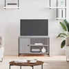 Image de vidaXL Meuble TV Sonoma gris 80x40x50 cm Bois d'ingÃ©nierie