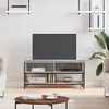 Image de vidaXL Meuble TV sonoma gris 100x35x45 cm bois d'ingÃ©nierie