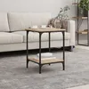 Image de vidaXL Table basse chÃªne sonoma 40x40x55 cm bois d'ingÃ©nierie