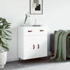 Image de vidaXL Buffet blanc 69,5x34x90 cm bois d'ingÃ©nierie