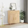 Image de Vidaxl Buffet ChÃªne Sonoma 69,5x34x90 Cm Bois D'ingÃ©nierie