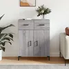Image de vidaXL Buffet sonoma gris 69,5x34x90 cm bois d'ingÃ©nierie