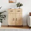 Image de Vidaxl Buffet ChÃªne Sonoma 69,5x34x90 Cm Bois D'ingÃ©nierie