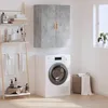 Image de vidaXL Armoire murale gris bÃ©ton 69,5x34x90 cm