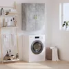 Image de vidaXL Armoire murale gris bÃ©ton 69,5x34x90 cm