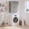 Image de vidaXL Armoire murale sonoma gris 69,5x34x90 cm