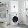 Image de vidaXL Armoire murale blanc 69,5x34x90 cm