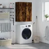 Image de Vidaxl Armoire Murale ChÃªne FumÃ© 69,5x34x90 Cm