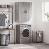 Image de vidaXL Armoire murale sonoma gris 69,5x34x90 cm
