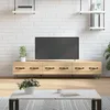 Image de vidaXL Meuble TV chÃªne sonoma 150x36x30 cm bois d'ingÃ©nierie