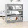 Image de vidaXL Bureau gris bÃ©ton 140x50x75 cm bois d'ingÃ©nierie