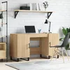 Image de vidaXL Bureau chÃªne sonoma 140x50x75 cm bois d'ingÃ©nierie