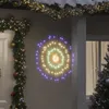 Image de vidaXL Ãtoile rayonnante de NoÃ«l 140 LED 8 pcs multicolore 17 cm