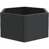 Image de Vidaxl JardiniÃ¨res De Jardin 2 Pcs Anthracite Pp