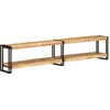 Image de vidaXL Meuble TV 200x30x40 cm bois massif de manguier