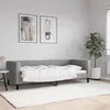 Image de vidaXL Lit de repos gris clair 80x200 cm tissu