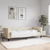 Image de vidaXL Lit de repos crÃ¨me 90x200 cm tissu