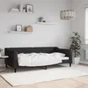 Image de vidaXL Lit de repos sans matelas noir 90x190 cm tissu