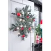 Image de Couronne de NoÃ«l artificielle Ã©toile LED blanc chaud D90