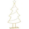 Image de Mica Decorations DÃ©coration de sapin de NoÃ«l - L40 x l12 x H79 cm - Fer - DorÃ©