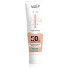 Image de Naif Baby & Kids 0% Fragrance SPF 50 - Crème solaire protectrice minérale pour enfants et bébés sans parfum - 100ml