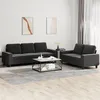 Image de vidaXL Ensemble de canapÃ©s 2 pcs noir tissu
