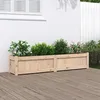 Image de Vidaxl JardiniÃ¨re 150x31x31 Cm Bois De Pin Massif