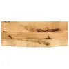 Image de Vidaxl Dessus De Table 90x30x2,5 Cm Bord Vif Bois Massif Manguier Brut