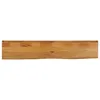 Image de Vidaxl Dessus De Table Ã Bord Vivant 160x40x2,5cm Bois Massif Manguier