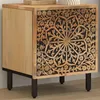Image de vidaXL Table de chevet 40x33x46 cm Bois de manguier solide