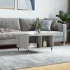 Image de vidaXL Table basse Sonoma gris 60x50x36,5 cm Bois d'ingÃ©nierie