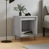 Image de vidaXL Table de chevet sonoma gris 40x35x50 cm bois d'ingÃ©nierie