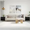 Image de vidaXL Tables basses 2 pcs noir 50x46x50 cm bois d'ingÃ©nierie
