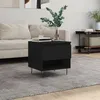 Image de Vidaxl Table Basse Noir 50x46x50 Cm Bois DÂ¡Â¯ingÃ©nierie