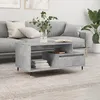 Image de vidaXL Table basse Gris bÂ¿Â¿ton 90x49x45 cm Bois d'ingÂ¿Â¿nierie
