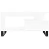 Image de Tables basses VidaXL  Table basse  Bois d'ingénierie Blanc 90x49x45 cm P31600731