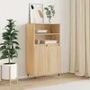 Image de vidaXL Buffet haut ChÃªne sonoma 60x36x110 cm Bois d'ingÃ©nierie
