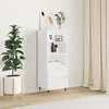 Image de vidaXL Buffet haut Blanc 40x36x110 cm Bois d'ingÂ¿Â¿nierie
