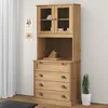 Image de vidaXL Buffet haut VIGO 80x40x176 cm bois massif de pin