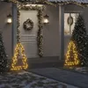 Image de vidaXL DÃ©coration lumineuse arbre de NoÃ«l avec piquets 115 LED 90 cm