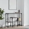Image de vidaXL Table console sonoma gris 89,5x28x76 cm bois d'ingÃ©nierie